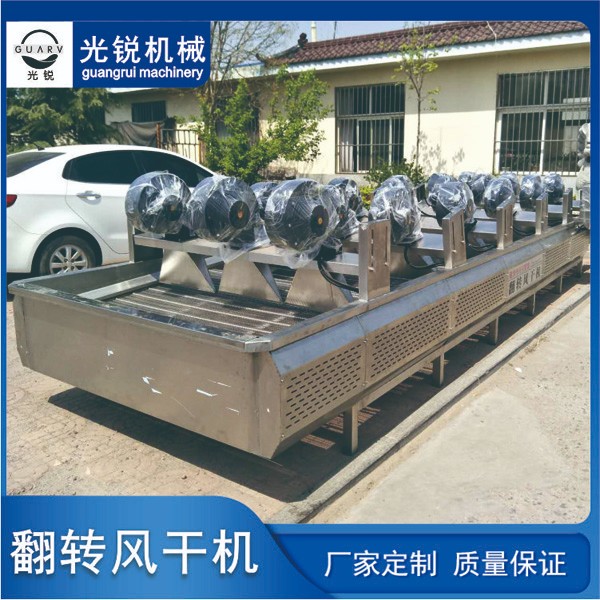 烘干流水線上的翻轉(zhuǎn)風(fēng)干機(jī)