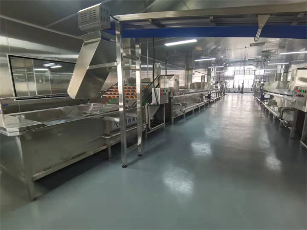 光銳機(jī)械大醬巴氏滅菌清洗烘干線(xiàn)