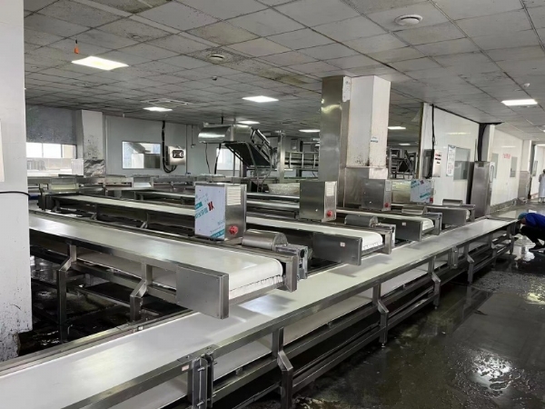 脫骨雞爪傳送分揀臺(tái)